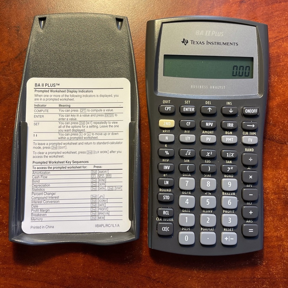 Texas Instruments BA II Plus Calculator